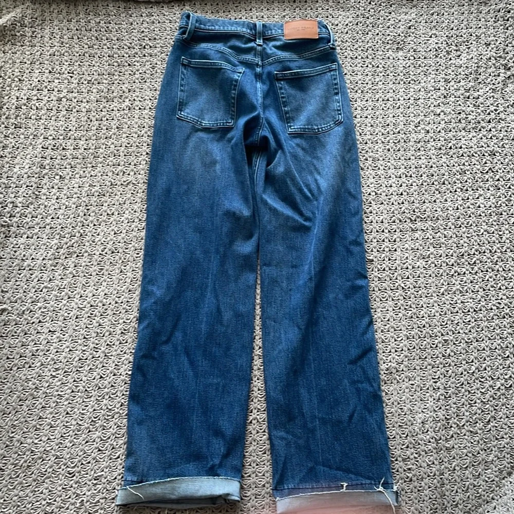 Lucky Brand Wide Leg High Rise Jeans - Picture 5 of 15